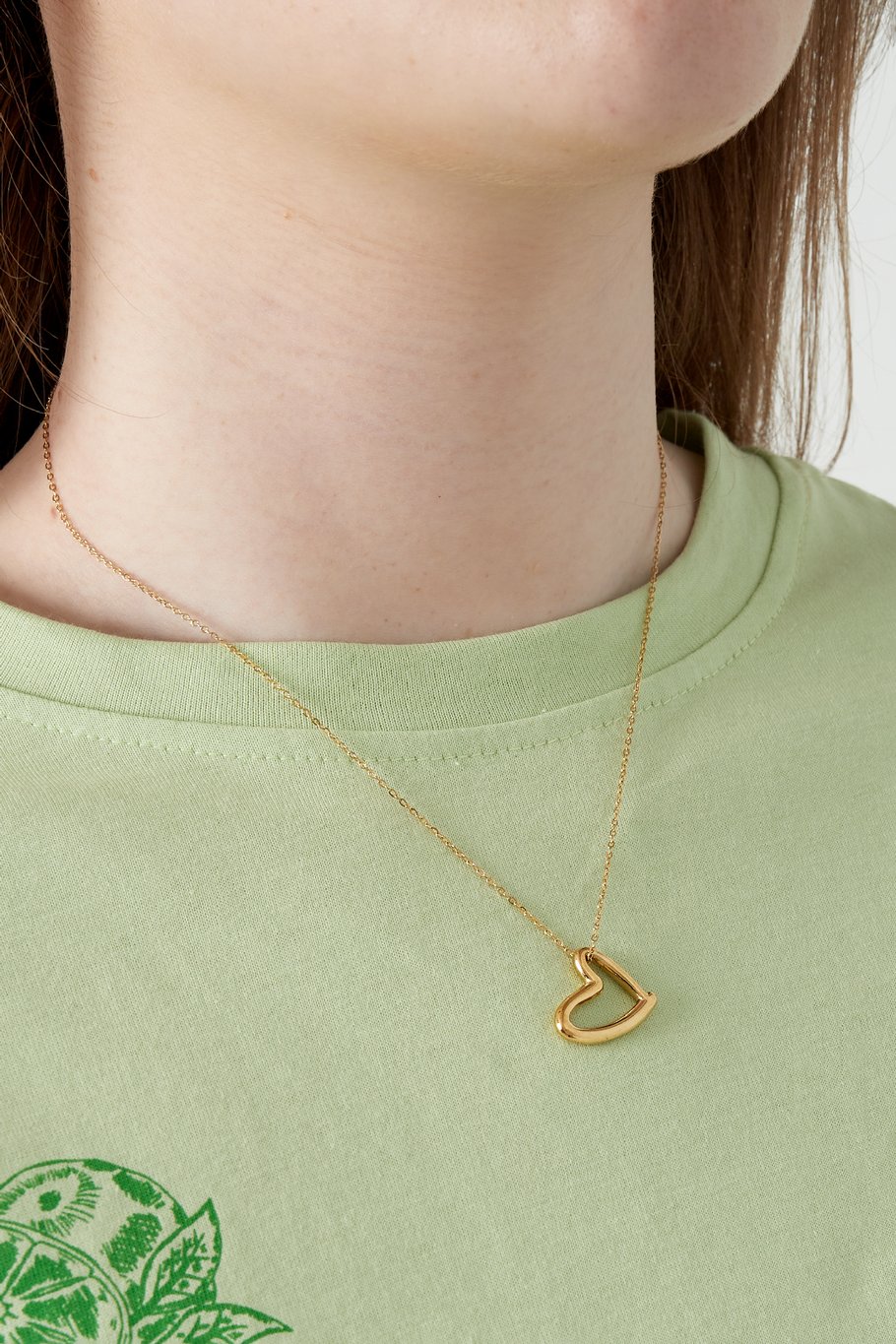 Mini heart Necklace h5Picture2